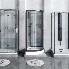 现代淋浴房3D模型下载